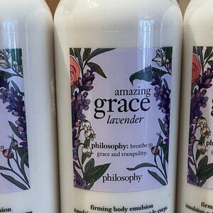 Philosophy Amazing Grace Lavender Set of 3 Body Lotions!! Brand New!!